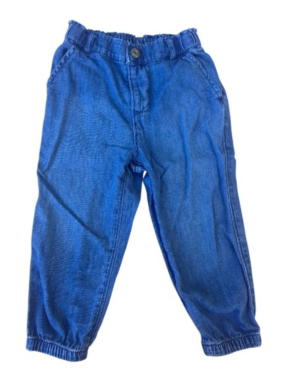 GAP Royal Blue Elastic Waist Kids Jeans